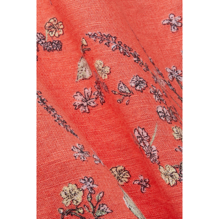 BLUSA SIN MANGAS EN MEZCLA DE LINO MUJER ESPRIT