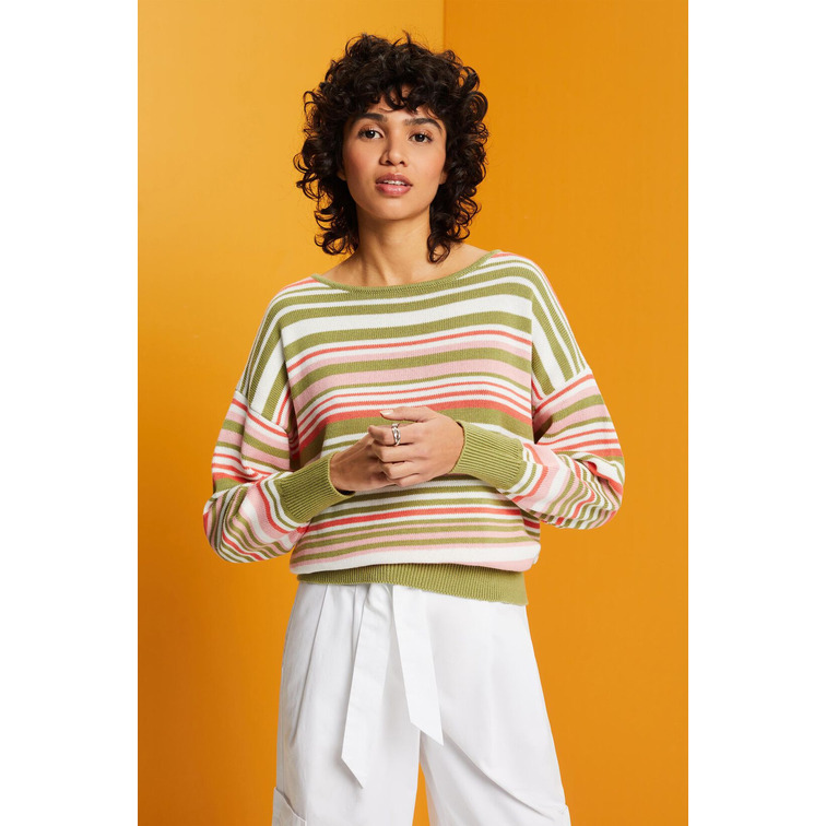 JERSEY CON CUELLO BARCO MUJER ESPRIT