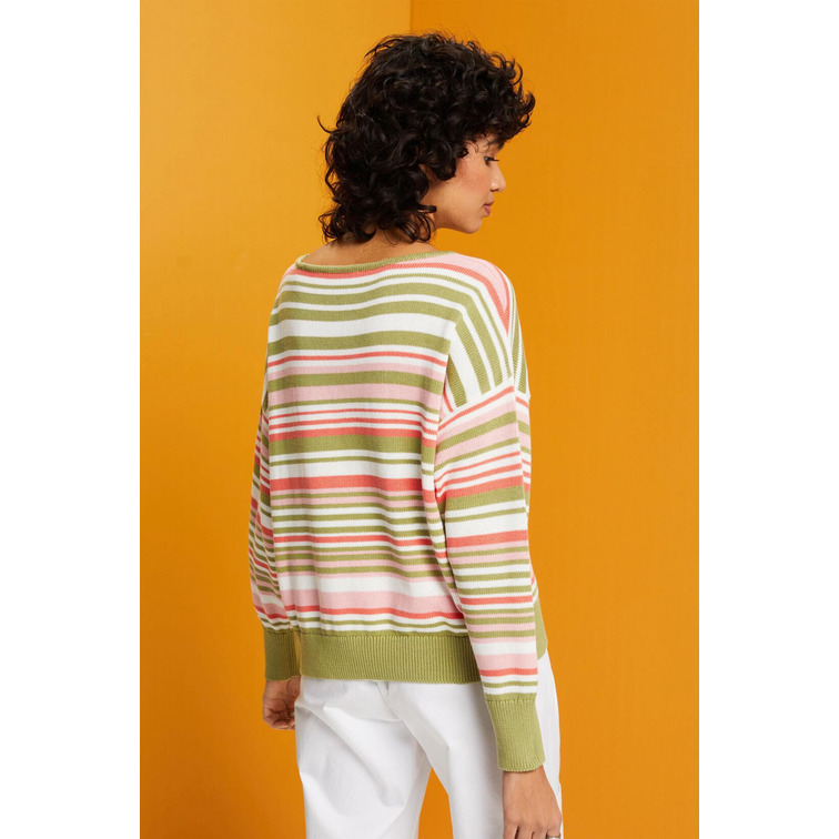 JERSEY CON CUELLO BARCO MUJER ESPRIT