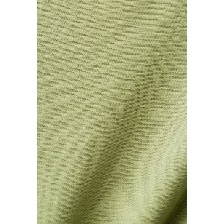 CAMISETA DE ALGODÓN CON ESTAMPADO FLORAL MUJER ESPRIT