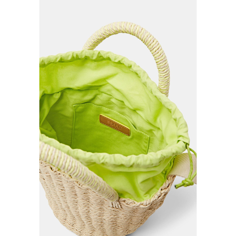 BOLSO CESTA DE RAFIA MUJER ESPRIT