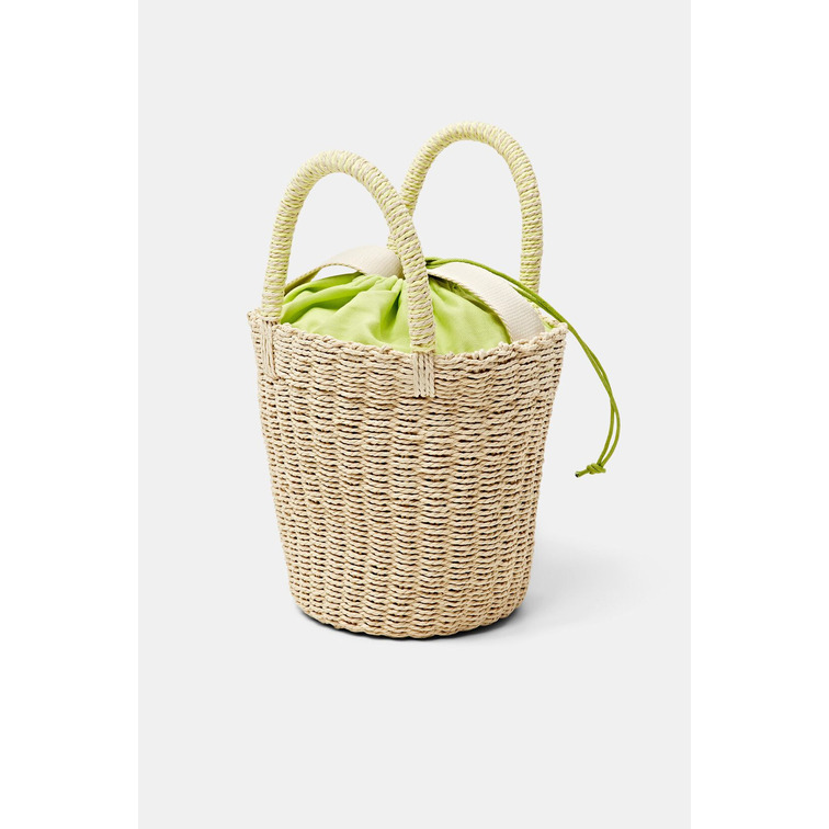 BOLSO CESTA DE RAFIA MUJER ESPRIT