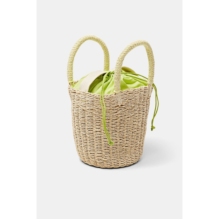 BOLSO CESTA DE RAFIA MUJER ESPRIT