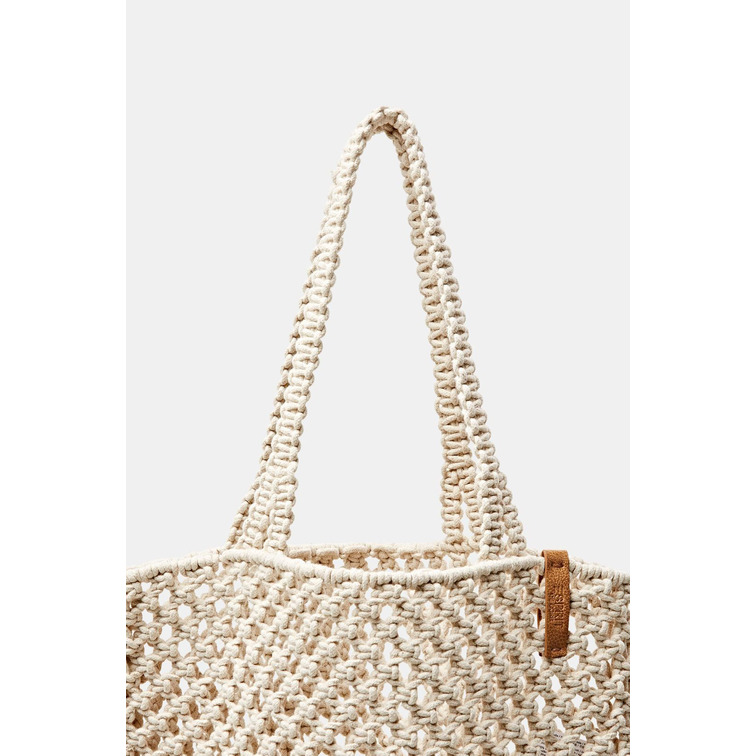 BOLSO SHOPPER DE CROCHET MUJER ESPRIT
