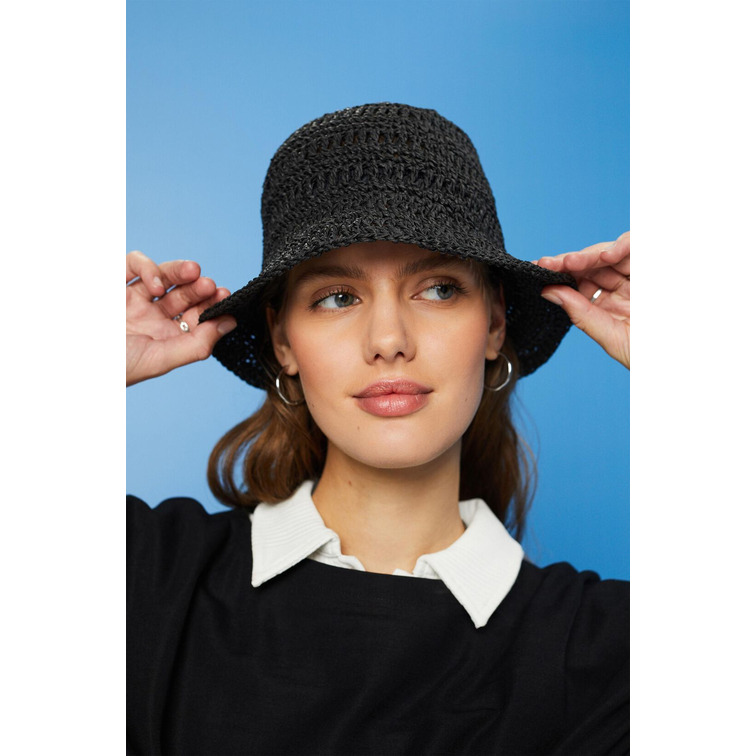 GORRO BUCKET DE RAFIA MUJER ESPRIT