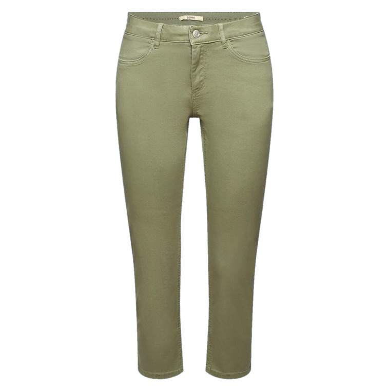PANTALÓN CAPRI EN ALGODÓN ECOLÓGICO MUJER ESPRIT