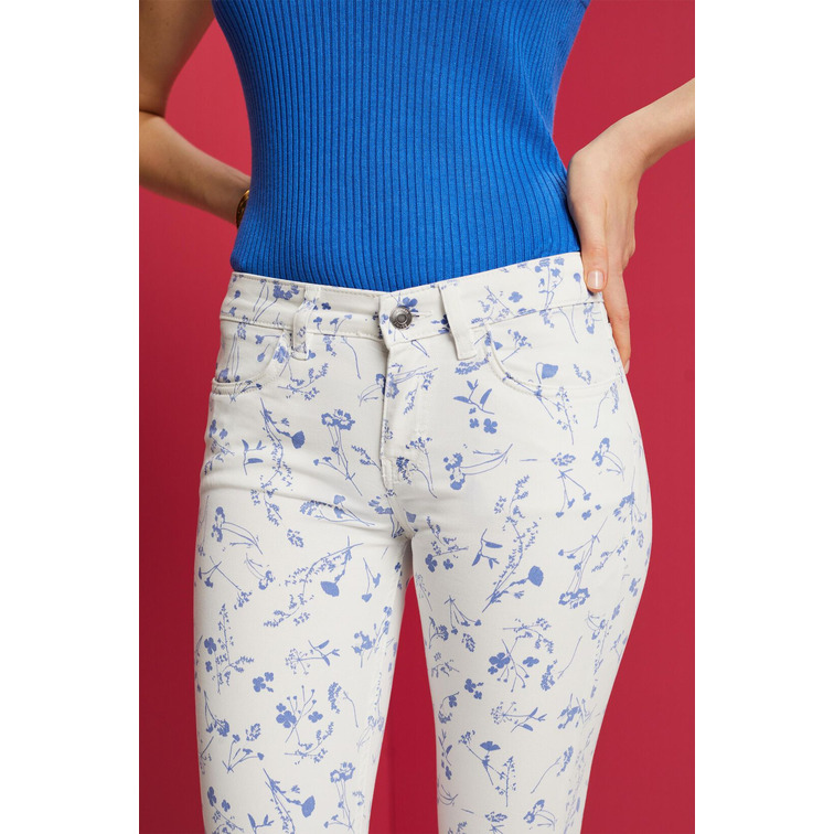 PANTALÓN CAPRI ESTAMPADO MUJER ESPRIT
