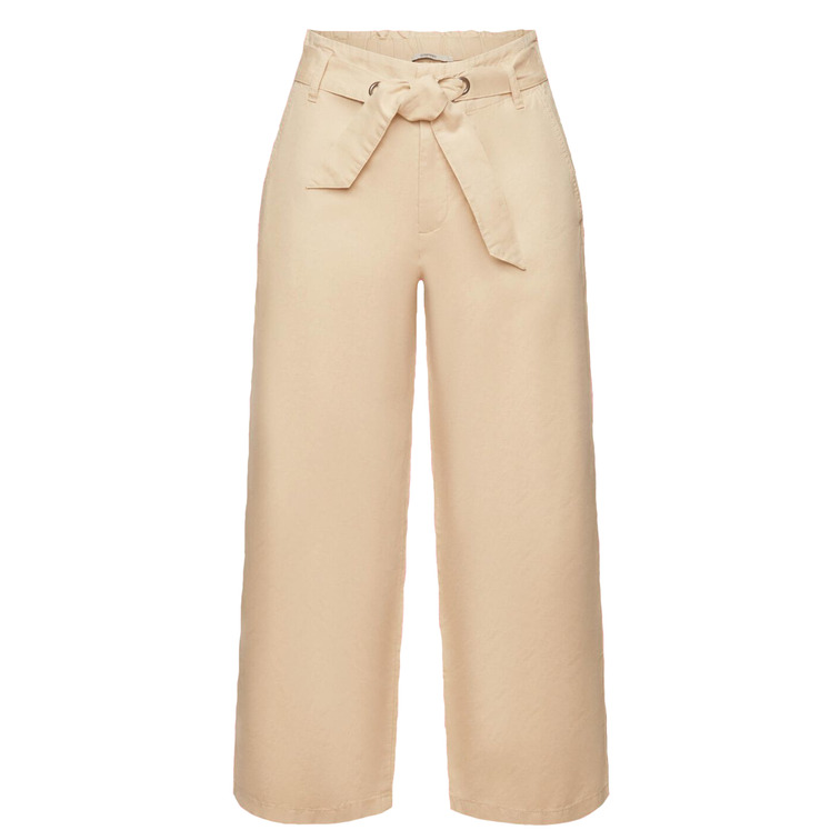 PANTALÓN CULOTTE CON LAZADA MUJER ESPRIT