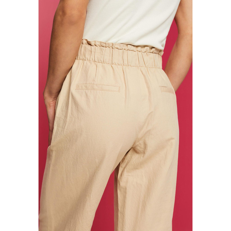 PANTALÓN CULOTTE CON LAZADA MUJER ESPRIT