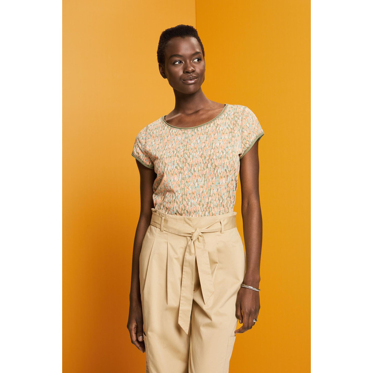 CAMISETA CON ESTAMPADO ALLOVER MUJER ESPRIT