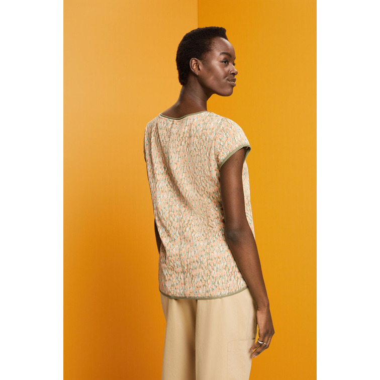 CAMISETA CON ESTAMPADO ALLOVER MUJER ESPRIT