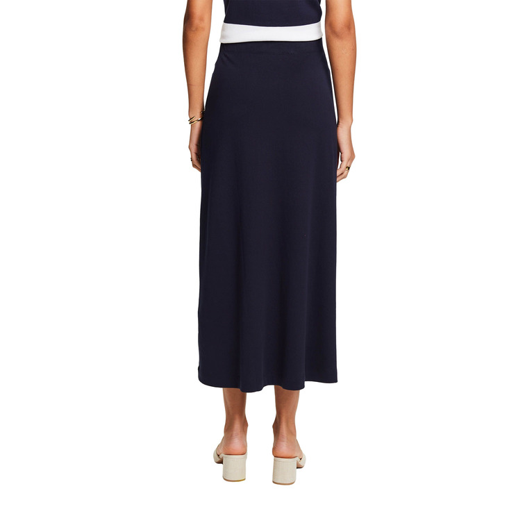 FALDA MIDI EN TEJIDO JERSEY MUJER ESPRIT