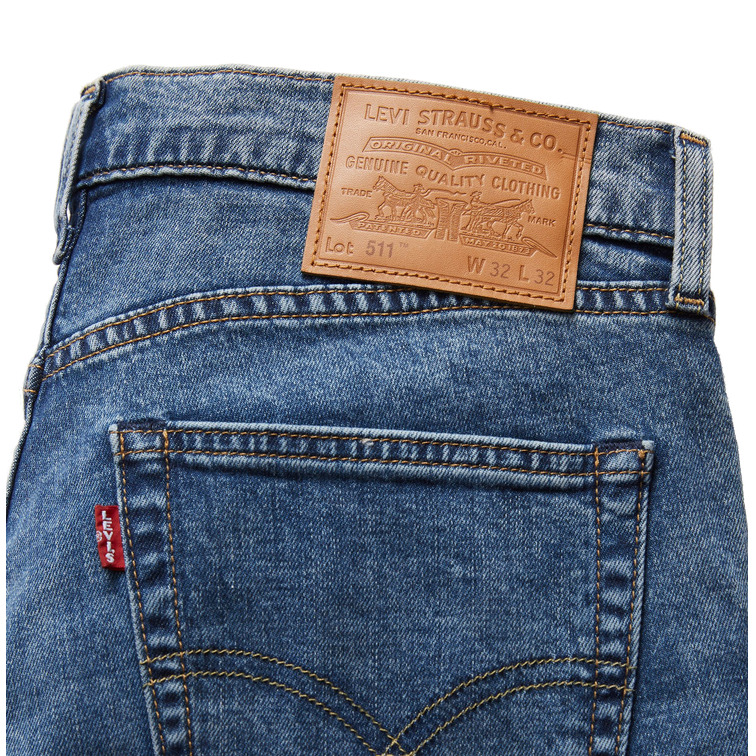 VAQUERO HOMBRE  LEVIS 511 SLIM FREE TO BE COOL