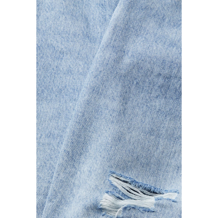 SHORT VAQUERO CON EFECTOS ROTOS MUJER ESPRIT