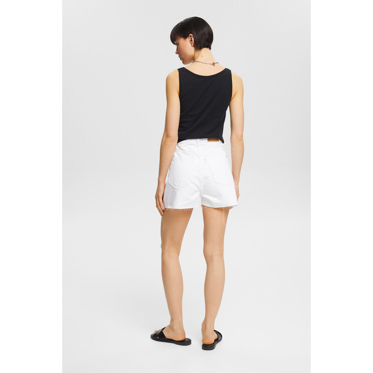 SHORT VAQUERO CON EFECTOS ROTOS MUJER ESPRIT