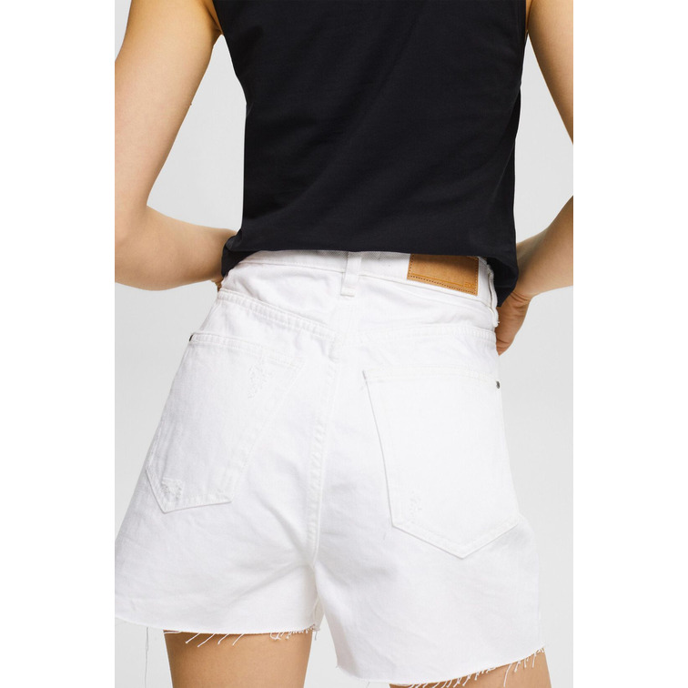 SHORT VAQUERO CON EFECTOS ROTOS MUJER ESPRIT