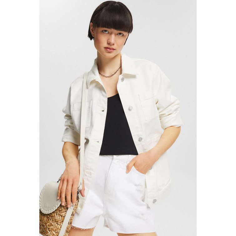 SHORT VAQUERO CON EFECTOS ROTOS MUJER ESPRIT