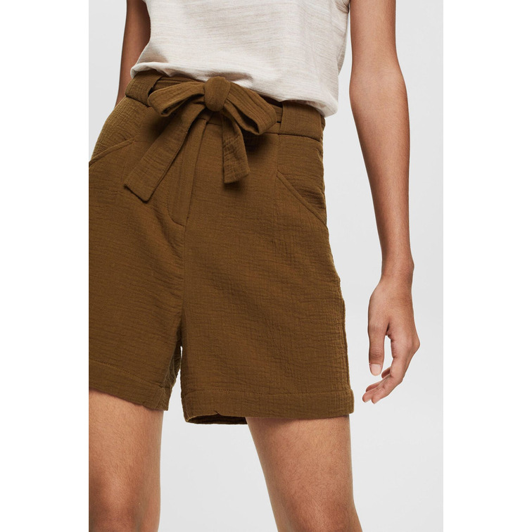 SHORTS CON EFECTO ARRUGADO MUJER ESPRIT