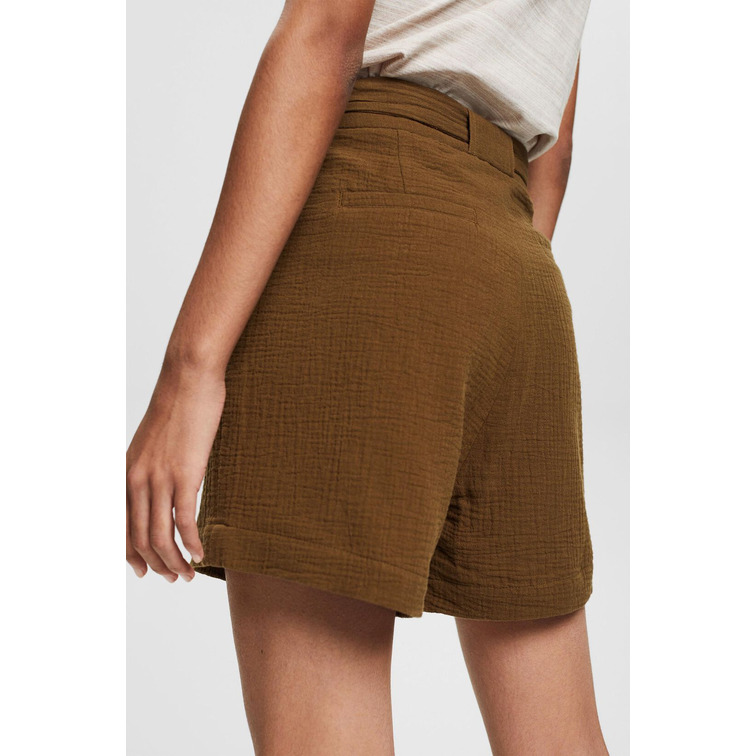 SHORTS CON EFECTO ARRUGADO MUJER ESPRIT