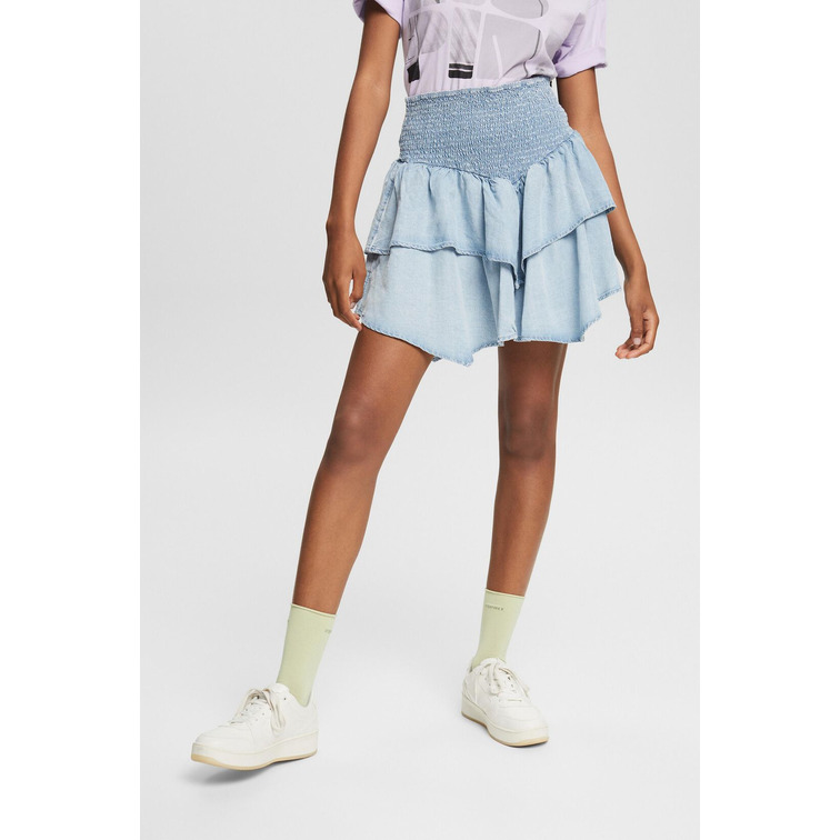 FALDA VAQUERA CON VOLANTES MUJER ESPRIT