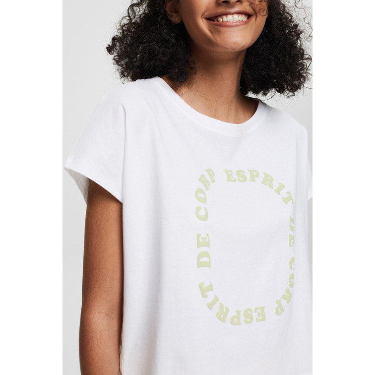 CAMISETA CON LOGO ESTAMPADO MUJER ESPRIT