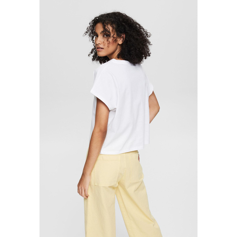 CAMISETA CON LOGO ESTAMPADO MUJER ESPRIT