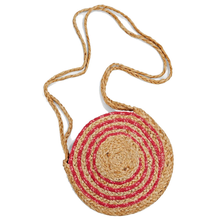 BOLSO BANDOLERA EN MEZCLA DE YUTE MUJER ESPRIT
