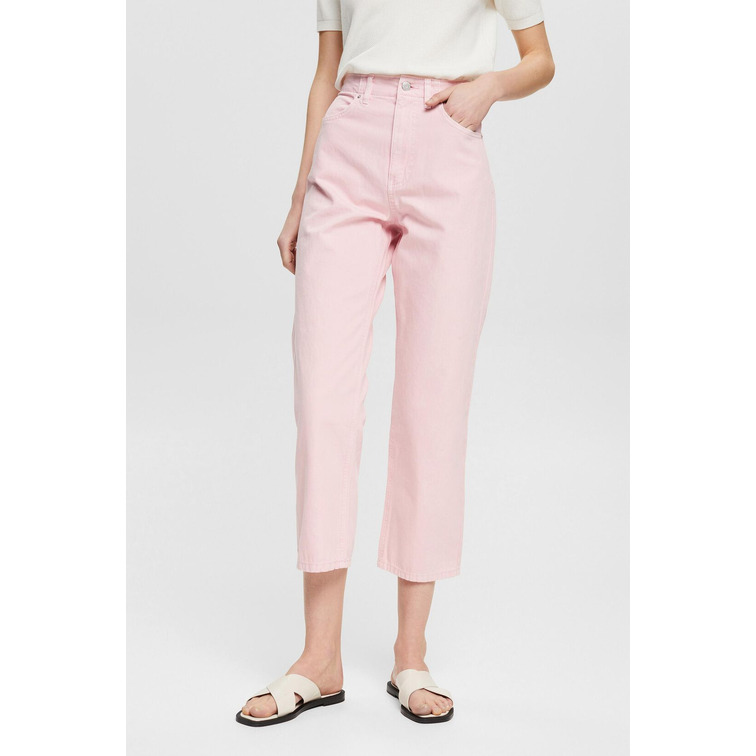 PANTALÓN RECTO EN MEZCLA DE CÁÑAMO MUJER ESPRIT