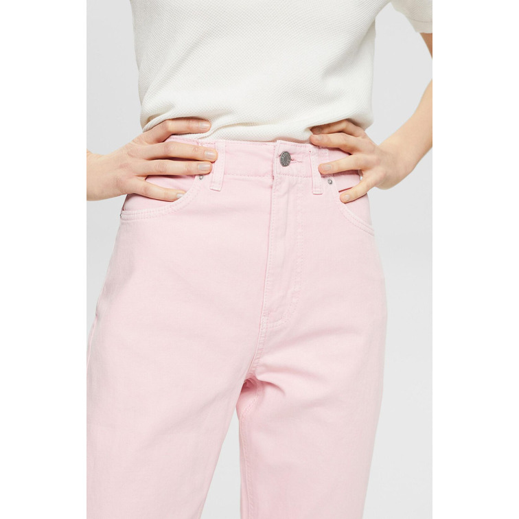 PANTALÓN RECTO EN MEZCLA DE CÁÑAMO MUJER ESPRIT