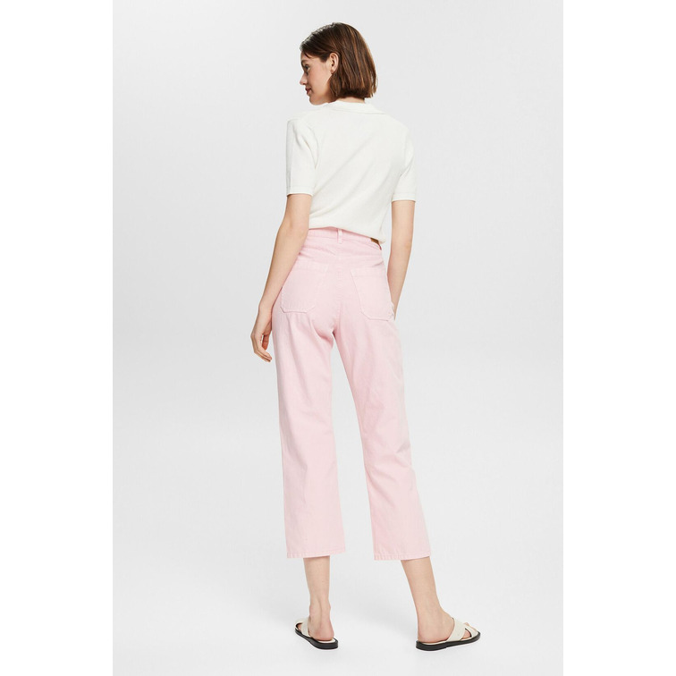 PANTALÓN RECTO EN MEZCLA DE CÁÑAMO MUJER ESPRIT