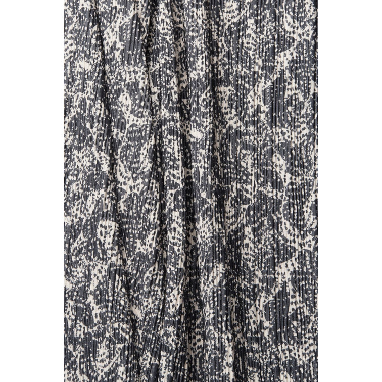 PANTALÓN ESTAMPADO CON EFECTO ARRUGADO MUJER ESPRIT