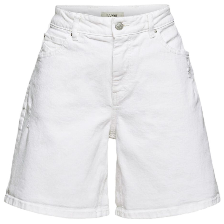 SHORT VAQUERO CON EFECTOS ROTOS MUJER ESPRIT