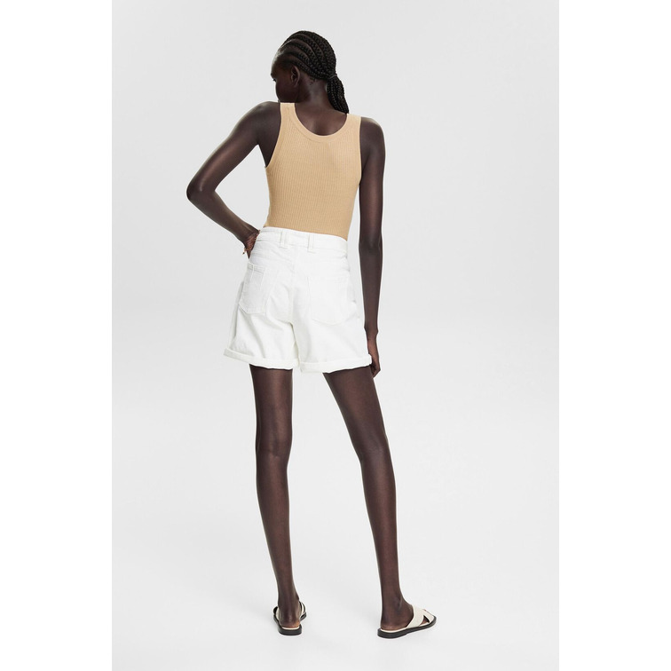 SHORT VAQUERO CON EFECTOS ROTOS MUJER ESPRIT