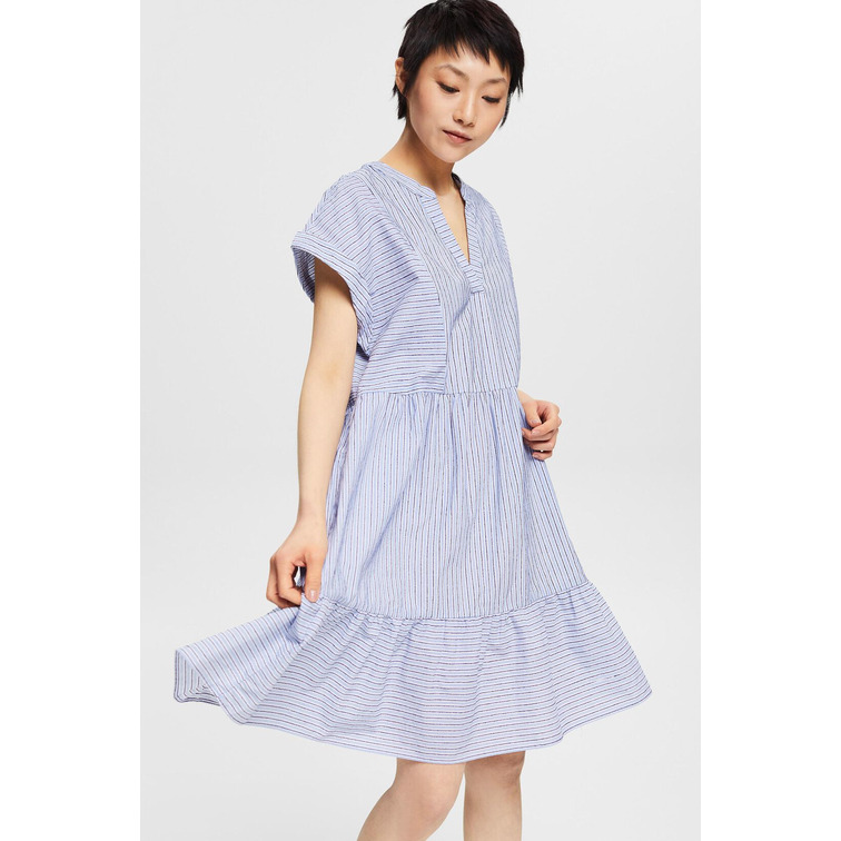 VESTIDO CON ESTAMPADO DE RAYAS MUJER ESPRIT