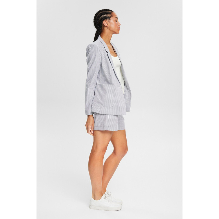 BLAZER A RAYAS CON UN BOTÓN MUJER ESPRIT
