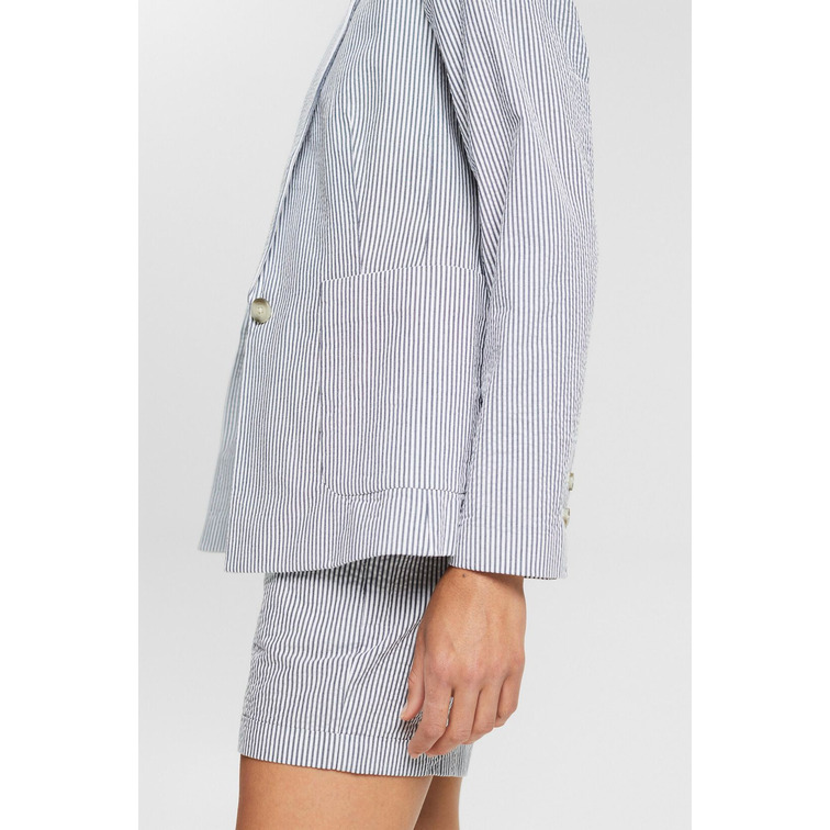 BLAZER A RAYAS CON UN BOTÓN MUJER ESPRIT