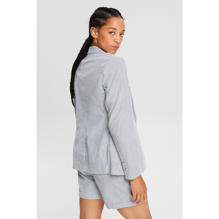 BLAZER A RAYAS CON UN BOTÓN MUJER ESPRIT