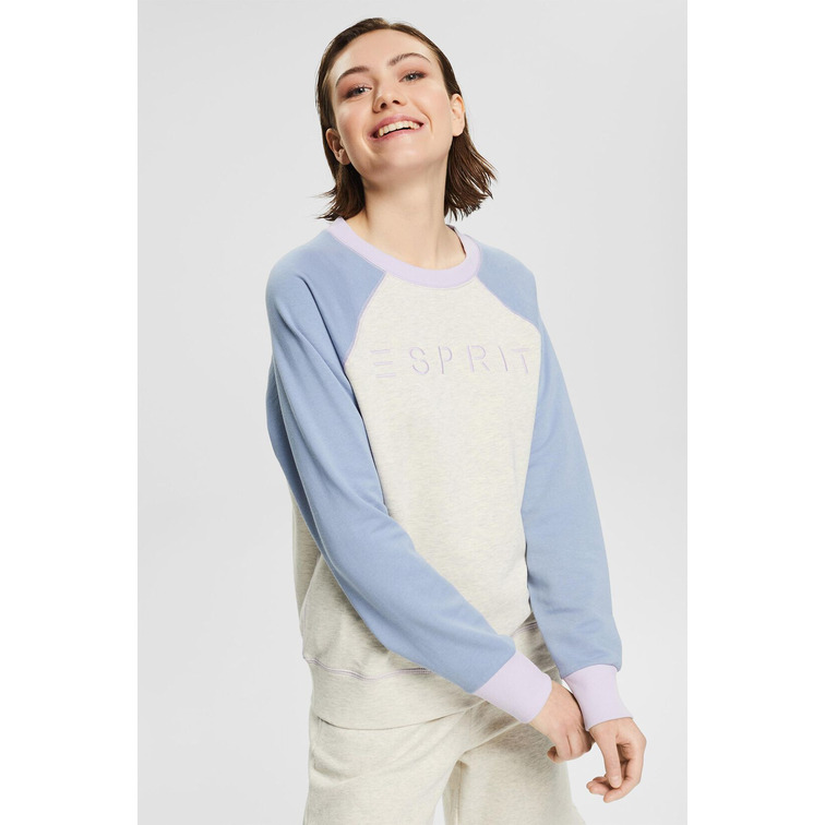 SUDADERA MULTICOLOR CON LOGO MUJER ESPRIT