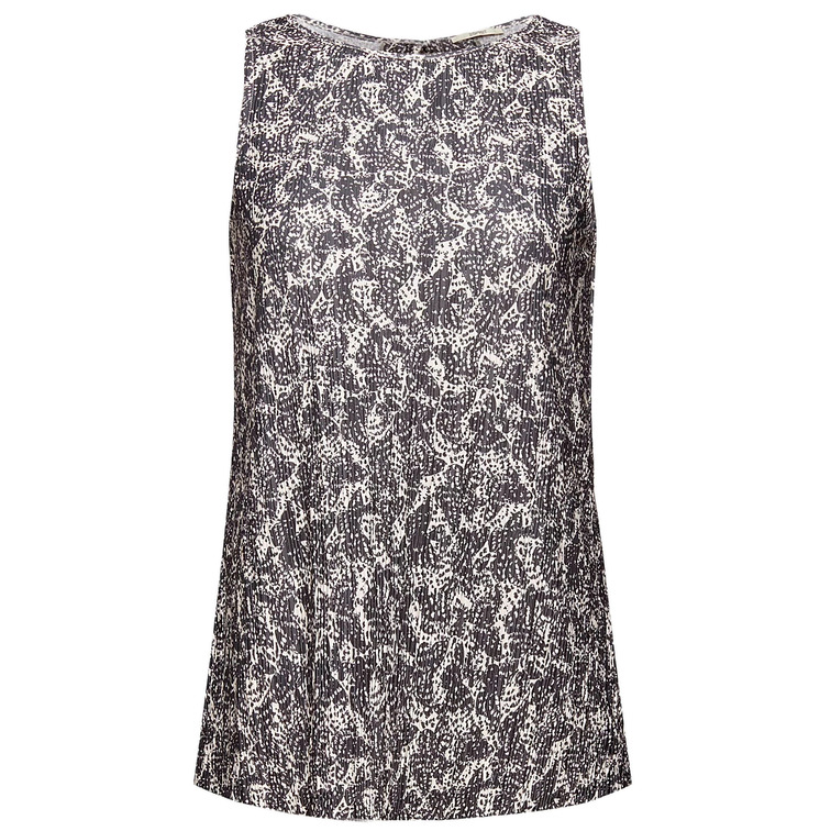 TOP ESTAMPADO CON EFECTO ARRUGADO MUJER ESPRIT