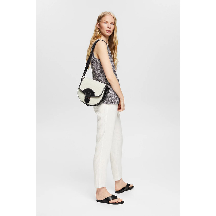 TOP ESTAMPADO CON EFECTO ARRUGADO MUJER ESPRIT