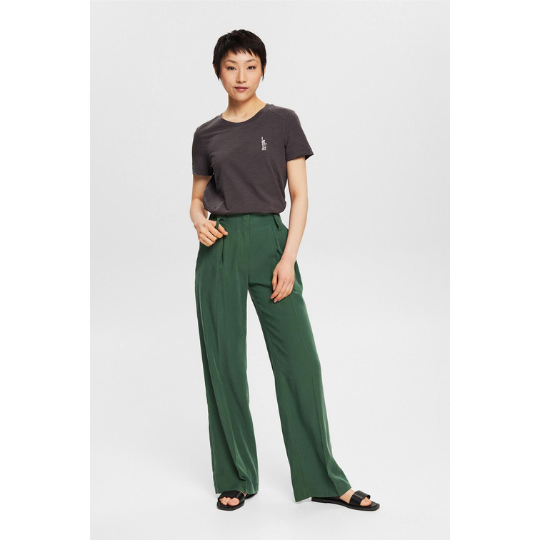 CAMISETA CON DISEÑO BORDADO MUJER ESPRIT