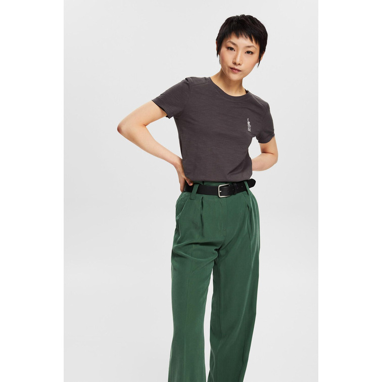 CAMISETA CON DISEÑO BORDADO MUJER ESPRIT