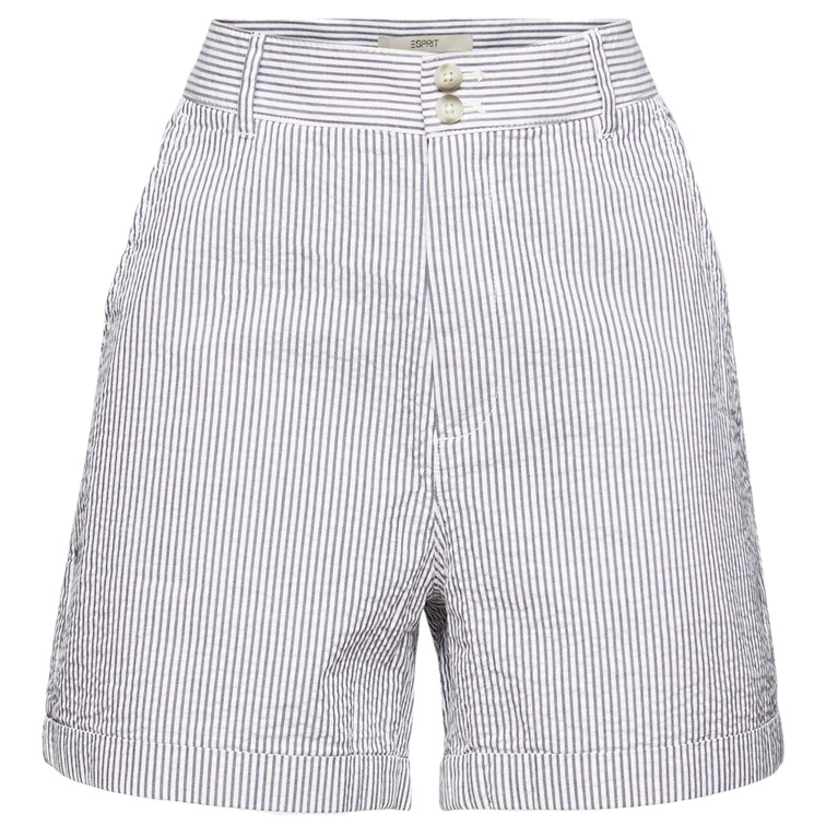 SHORT DE ALGODÓN A RAYAS MUJER ESPRIT