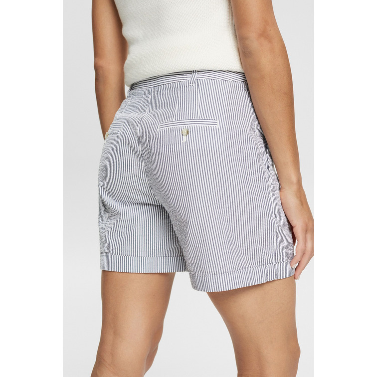 SHORT DE ALGODÓN A RAYAS MUJER ESPRIT