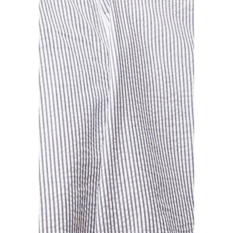 SHORT DE ALGODÓN A RAYAS MUJER ESPRIT