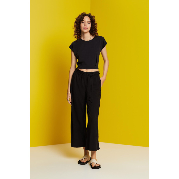 PANTALÓN CULOTTE DE PERNERA ANCHA MUJER ESPRIT