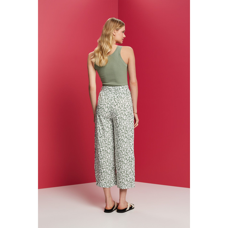 PANTALÓN CULOTTE DE PERNERA ANCHA MUJER ESPRIT