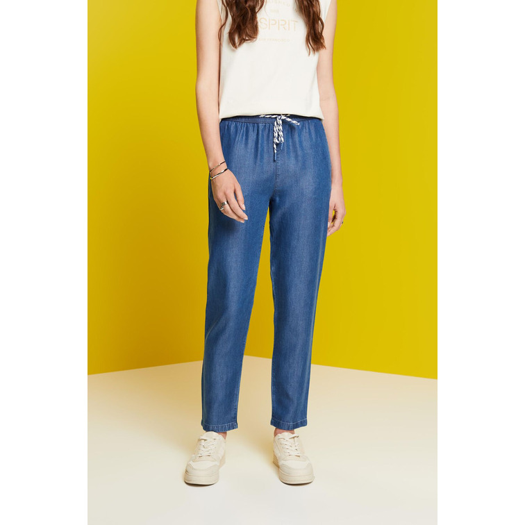 JOGGER DENIM EN LYOCELL MUJER ESPRIT