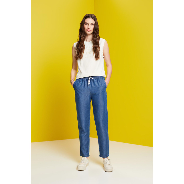 JOGGER DENIM EN LYOCELL MUJER ESPRIT