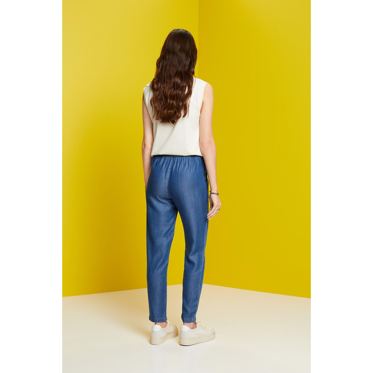 JOGGER DENIM EN LYOCELL MUJER ESPRIT